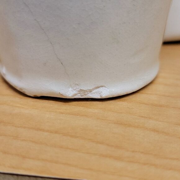 Vintage Dutch Girl Ceramic Toothpick Matchstick holder,Girl watering flower vase - Picture 7 of 13